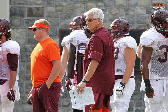 2016.08.23. VT Football Practice.
