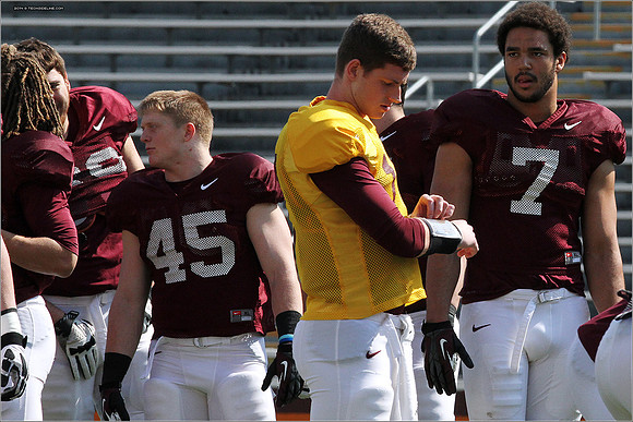 2014.04.12. VT Football Scrimmage.