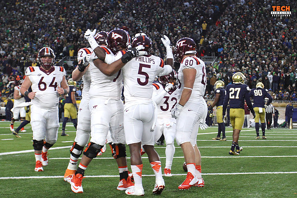 2016.11.19. VT at Notre Dame.