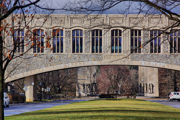 2011.11.20. Alumni Mall. Virginia Tech Campus.