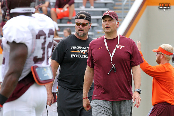 2016.08.23. VT Football Practice.