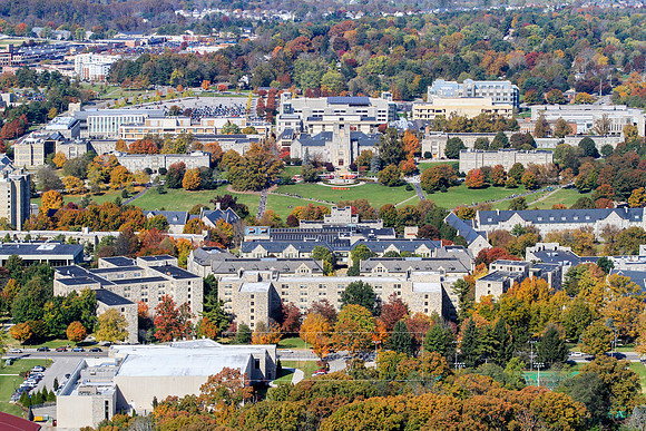 2018.10.31. Virginia Tech Campus, Flyover.