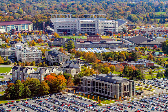 2018.10.31. Virginia Tech Campus, Flyover.