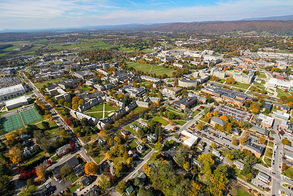 2018.10.31. Virginia Tech Campus, Flyover.