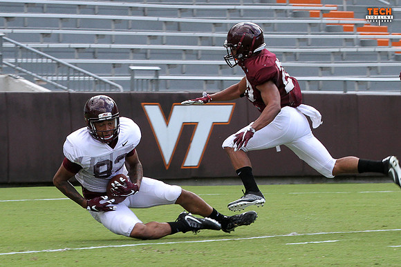 2016.08.23. VT Football Practice.