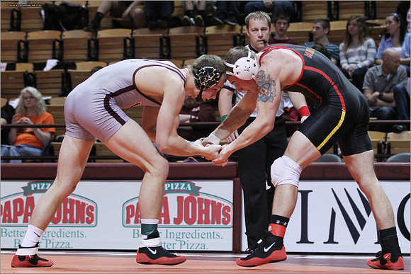 2014.01.19. Wrestling. Maryland at VT