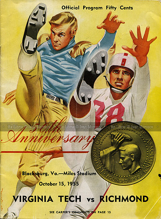 1955.10.15. Richmond at VT