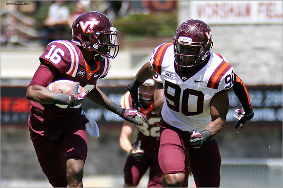 2014.04.26. VT Football Spring Game.