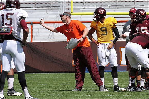 2014.04.12. VT Football Scrimmage.