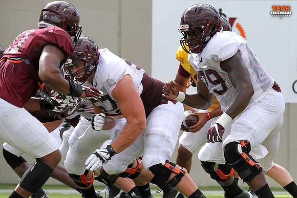 2016.08.23. VT Football Practice.