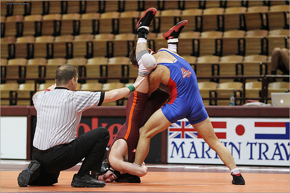 2013.11.17. Wrestling. American at VT