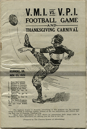 1920.11.25. VT vs VMI.