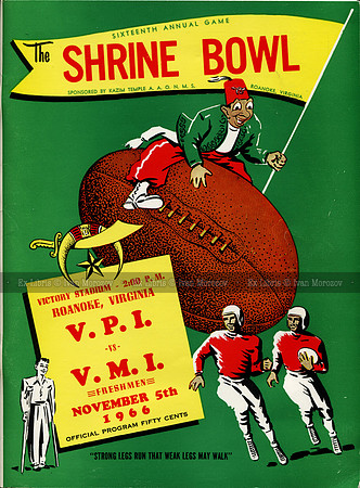 1966.11.05. VT vs VMI. Freshmen.