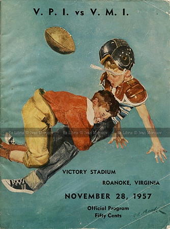 1957.11.28. VT vs VMI