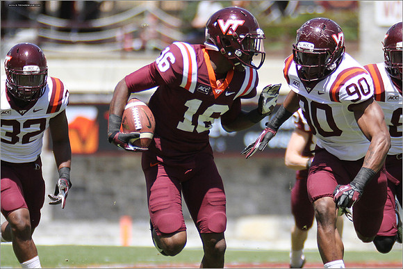 2014.04.26. VT Football Spring Game.