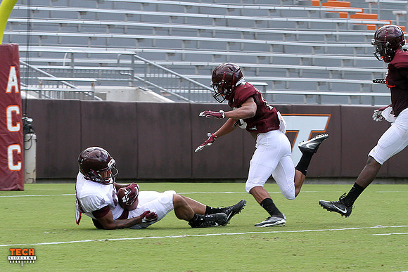 2016.08.23. VT Football Practice.