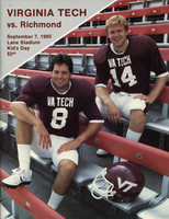 1985.09.07. Richmond at VT.