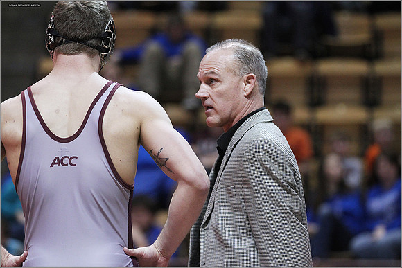 2014.01.19. Wrestling. Maryland at VT