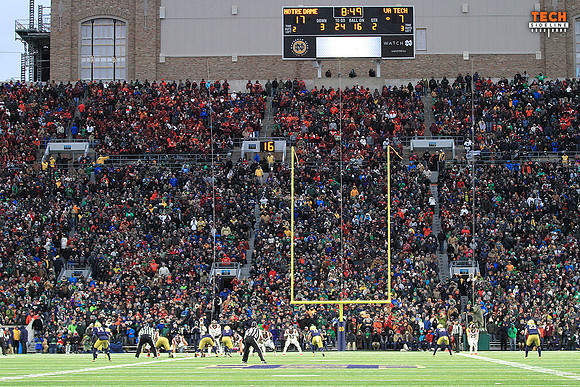 2016.11.19. VT at Notre Dame.
