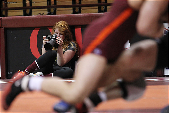 2013.11.17. Wrestling. Manchester at VT