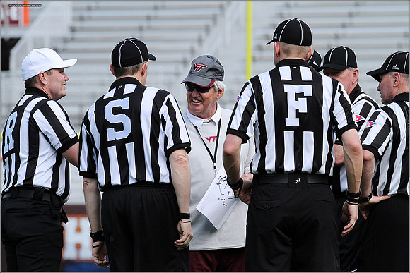2014.04.12. VT Football Scrimmage.