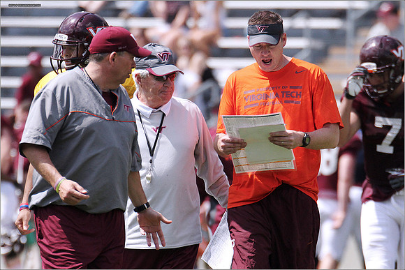 2014.04.12. VT Football Scrimmage.