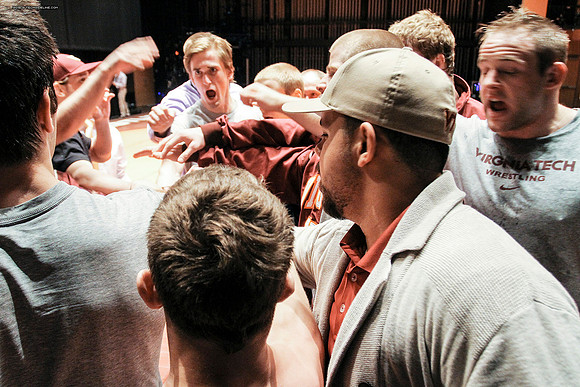 2015.02.08. Wrestling. NCSU at VT