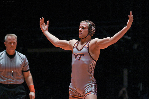 2015.02.08. Wrestling. NCSU at VT