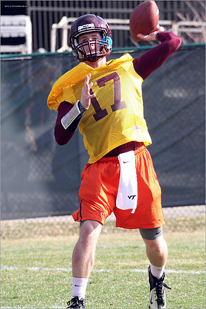 2014.03.27. VT Football Practice.