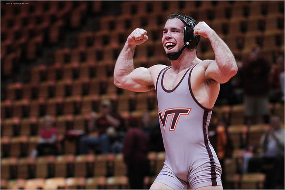 2014.01.19. Wrestling. Maryland at VT