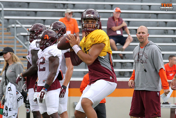 2016.08.23. VT Football Practice.