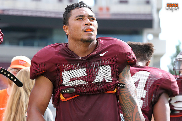 2016.08.23. VT Football Practice.