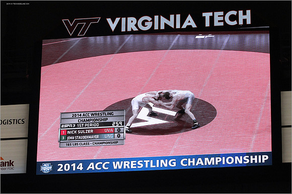 2014.03.08. Wrestling. ACC Championship.
