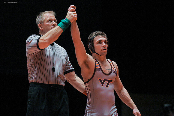2015.02.08. Wrestling. NCSU at VT
