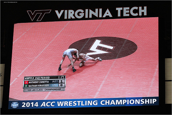 2014.03.08. Wrestling. ACC Championship.
