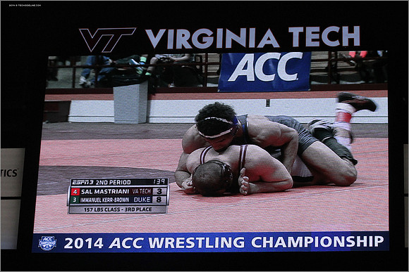 2014.03.08. Wrestling. ACC Championship.