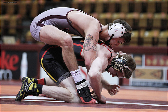 2014.01.19. Wrestling. Maryland at VT