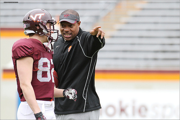 2014.04.19. VT Football Scrimmage.