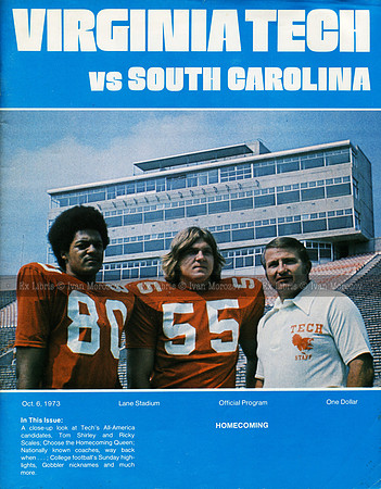 1973.10.06. USC at Virginia Tech