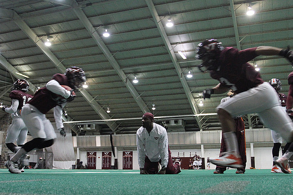 2013.12.14. VT Intrasquad Practice.