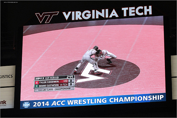 2014.03.08. Wrestling. ACC Championship.