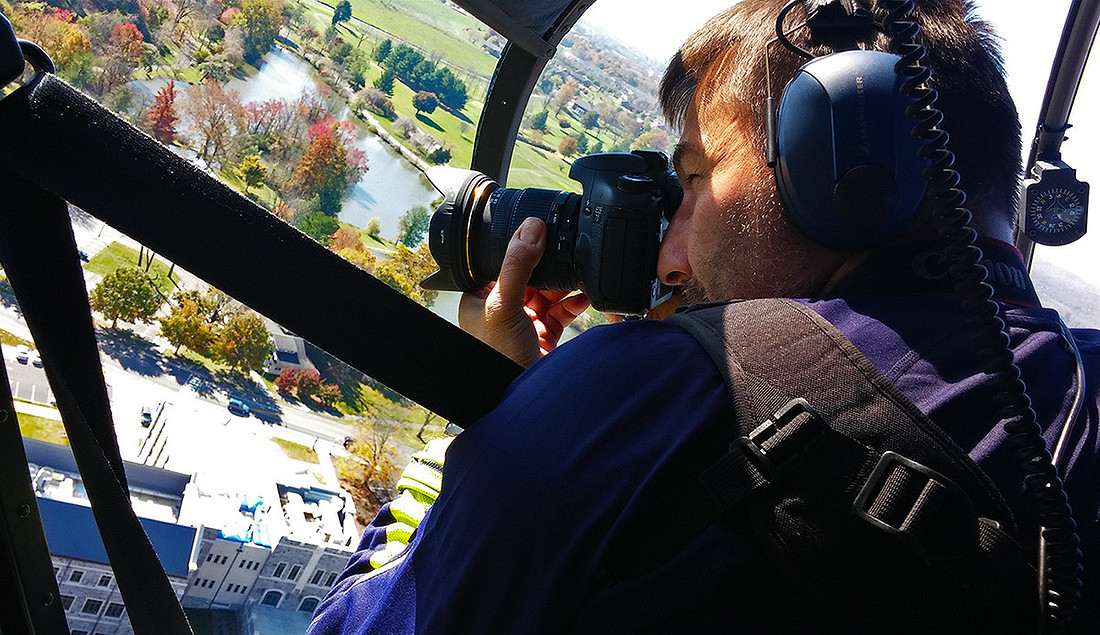 October 25, 2014. Flyover.