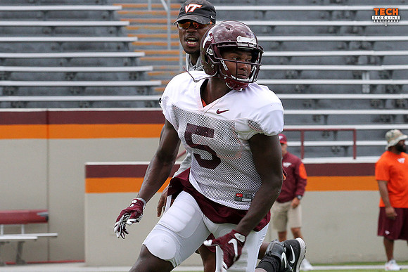 2016.08.23. VT Football Practice.