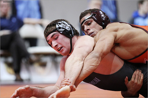 2014.01.17. Wrestling. UNC at VT