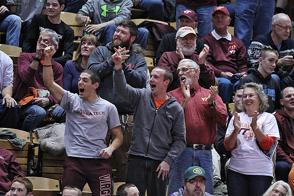 2014.11.23. Wrestling. OSU at VT