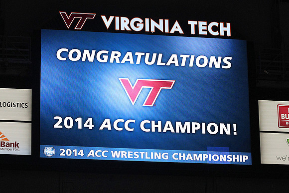 2014.03.08. Wrestling. ACC Championship.