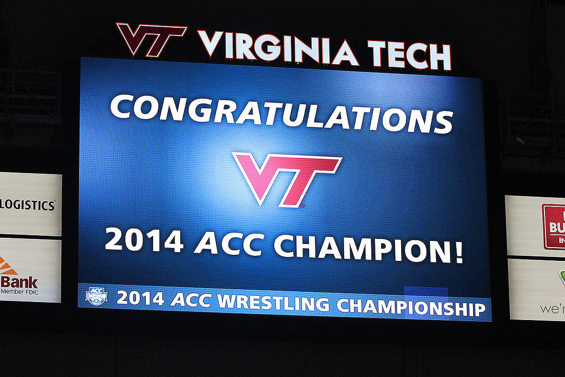 2014.03.08. Wrestling. ACC Championship.