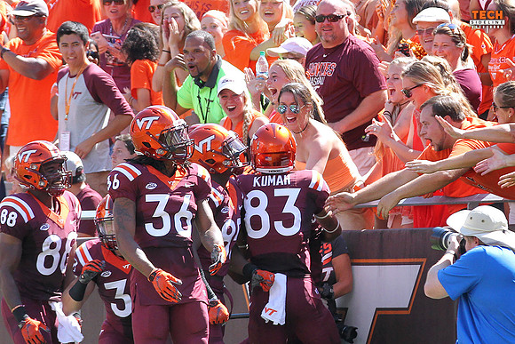 2016.09.24. ECU at VT.