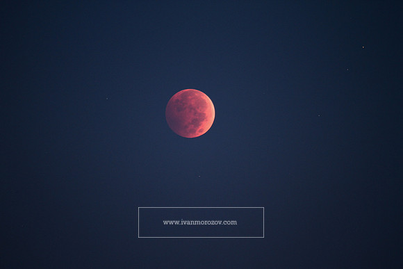 2014.10.08. Blood Moon at Selenelion.