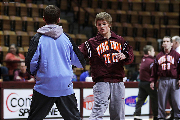 2014.01.17. Wrestling. UNC at VT